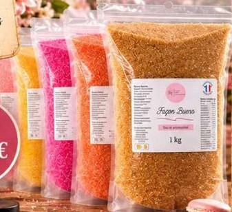 Sucres aromatisés · sachet